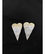 Special Sale,Unique stone sea seap stone in carbine work in tree leaf shape - £9.41 GBP