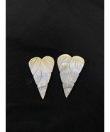 Unique stone sea seap stone in carbine work in tree leaf shape - €10,42 EUR