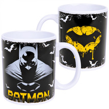 DC Comics Batman Dripping Symbol 11oz Ceramic Mug Multi-Color - £13.43 GBP