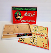 J.F.S.M Board Game Mensch Argere Dich Nicht U.S. Zone Germany Original Box CIB - £38.78 GBP