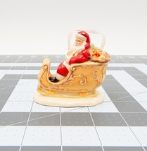 Royal Doulton Santa &amp; Sleigh Porcelain Christmas Ornament Figurine - £31.32 GBP