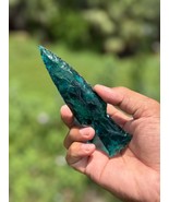 Peacock Green Obsidian Dagger 5.5–6&quot; | Hand-Knapped Crystal Athame Gift ... - €12,65 EUR+