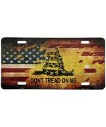 USA Gadsden Combo Friendship Vintage 6&quot;x12&quot; Aluminum License Plate Sign ... - $6.67 CAD