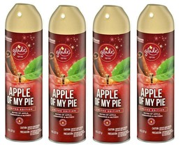 LOT4 ~ GLADE LIMITED EDTION ROOM SPRAY AIR FRESHENER APPLE OF MY PIE 8 o... - £22.57 GBP
