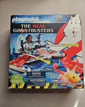 Open Box Playmobil The Real Ghostbusters 37 Pieces Zeddemore with Aqua Scooter - £14.72 GBP