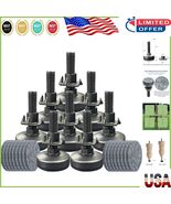 Versatile 8 Pack Furniture Levelers - Adjustable Height for 1320lb Support - $701.41 MXN