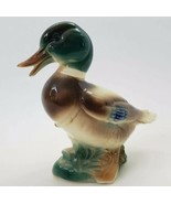 Royal Copley Mallard Duck Figurine Ceramic Glazed statue decoy bird 6&quot; - £7.86 GBP