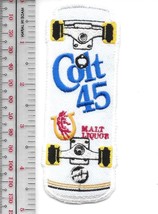 Vintage Skateboarding Colt 45 Malt Liquor Skatebboard Deck Promo Patch - $184.69 MXN