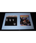 The Beatles Framed 12x18 Rolling Stone &amp; Meet the Beatles Cover Display - £54.43 GBP