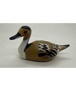 Vintage Miniature Mini Duck Decoy Figurine 3&quot; Long - $168.17 MXN