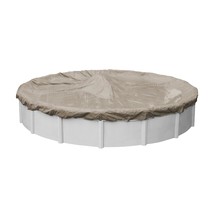 Pool Mate 5721-4 Sandstone Winter Pool Cover for Round Above Ground Swimming Poo - £89.59 GBP