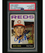 1964 Topps Pete Rose All-Star Rookie Card #125 PSA/DNA Authentic Auto 10 - $1,781.99