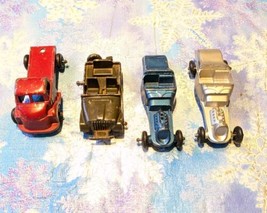 Vintage Midgetoy Diecast Metal Cars Lot of 4 Vehicles (sold as-is) - $8.79