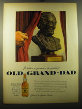 1950 Old Grand-Dad Bourbon Ad - art by Melbourne Brindle - £14.56 GBP