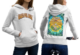 Grateful Dead Music Band High-Quality Women&#39;s White Hoodie - £27.52 GBP