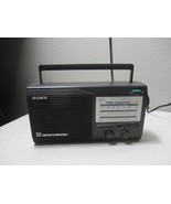 Sony ICF-34 AM/FM/TV/WEATHER 4Band Radio WORKS VIDEO - $846.56 MXN