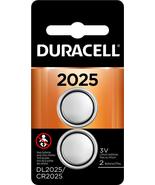 Duracell 2025 3V Lithium Coin Battery - Long Lasting Battery - 2 Count 2... - £7.63 GBP