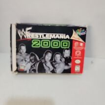 WWF Wrestlemania 2000: Nintendo 64 N64 Box &amp; Inserts Only NO GAME - $554.31 MXN