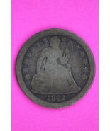 Damaged 1842 O Seated Liberty Silver Dime Guaranteed Authentic Genuine C... - $41.14 CAD
