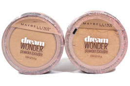 Maybelline Set of 2 Dream Wonder Compact Face Pressed Powder #75 Pure Beige - £8.28 GBP