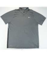 Nike Tiger Woods TW Velocity Max Glow Gray XXL Framing Polo Shirt 726189... - £29.86 GBP
