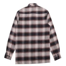The Hundreds Mens Hombre Long Sleeevs Flannel Shirt Color Brown Size L - £30.69 GBP