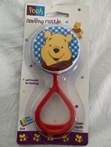 Vtg 1995 Winnie the Pooh Bear First Years Baby Rattle Toy Disney 90s New sealed - £19.55 GBP
