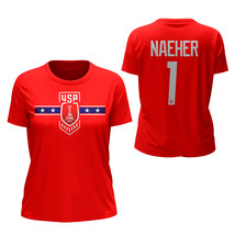 Alyssa Naeher US Soccer Team FIFA World Cup Women&#39;s Red T-Shirts - £23.90 GBP+