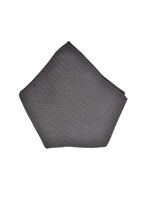 EMPORIO ARMANI Mens Pocket Square Knit Textured Black Size 17&quot; X 17&quot; - $46.26