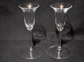 Waterford Marquis 6&quot; Single Light Crystal Candlesticks - Near Mint Pair Of 2 - £23.30 GBP