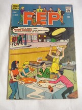 Pep Comics #219 1968 Good Archie Making Pizza Cover, Veronica Shopping Pin-Up - £6.36 GBP