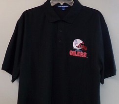 NFL AFL Houston Oilers Logo Mens Polo Shirt XS-6XL, LT-4XLT Tennessee Ti... - $29.69+