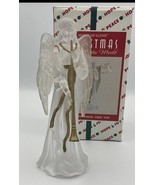 House Of Lloyd 8.5&quot; Christmas Ornament Around The World Frosted Angel - $216.50 MXN