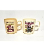 The World&#39;s Greatest Grandma/Grandpa Vintage Plastic Cups Mugs Hong Kong - £15.29 GBP