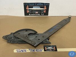 75 Cadillac Coupe Deville 2DOOR FRONT RIGHT PASSENGER SIDE DOOR WINDOW R... - $197.99