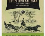 Up In Central Park Program Wilbur Evans Eileen Farrell Betty Bruce Celes... - $15.84