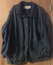 Columbia Sportswear Jacket Coat Size XL Women&#39;s Green Double Lined Zipper &amp; Snap - £11.71 GBP