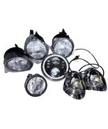 Lot of 7 Car/Motorcyle Lights/Headlights/Fog Lights Brand New Various Mo... - $79.19