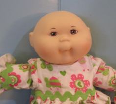 Cabbage Patch Kids 13&quot;, Xavier Roberts baby doll brown eyes spring sleeper - £15.82 GBP