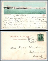 Massachusetts Postcard 1907 Boston Harbor K27 - £2.32 GBP