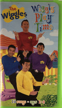 The Wiggles-Wiggly Play Time(Vhs 2001)TESTED-RARE Vintage COLLECTIBLE-SHIPN24HRS - £19.70 GBP