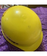 FIBRE-METAL BY HONEYWELL ROUGHNECK HARD HAT  Yellow With Stickers Fed Ex... - $25.66
