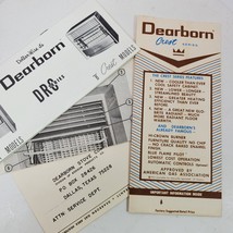 Vintage 1960s 1970s Dearborn Dollar Wise DRC Series Gas Heater Documenta... - £8.21 GBP