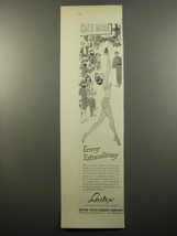 1950 United States Rubber Lastex Ad - Envoy extraordinary - $18.49