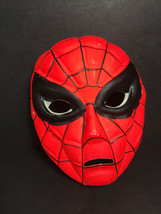 Ben Cooper Spiderman Halloween Mask Vintage Plastic Collegeville - £15.81 GBP