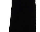 J Jill Skirt Black Crushed Velvet Panel Maxi 100% Rayon Zip Back Front 6... - £29.15 GBP