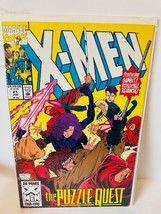 X-Men #21 Comic Book Marvel Super Heroes Vtg 1993 Puzzle Quest Mesmero 30th - £10.82 GBP