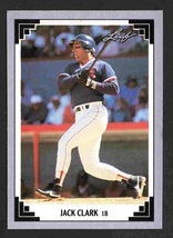 Boston Red Sox Jack Clark 1991 Leaf #201 ! - £0.39 GBP