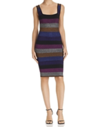 NWT Ronny Kobo Farina Metallic Rainbow Stretch Bodycon Dress XS - $149.08 CAD