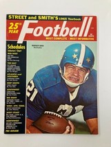 VTG Street &amp; Smith&#39;s 1965 Yearbook Football Rodger Bird No Label VG - $14.20